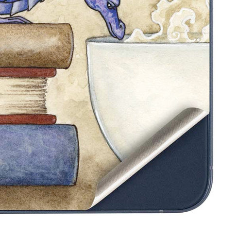 Whats in Here Coffee Dragon by Amy Brown Galaxy A35 5G Skin